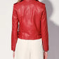 Celebrity IOU S10 Jane Seymour Leather Biker Jacket