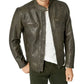 Men Lucky Brand Leather Jacket